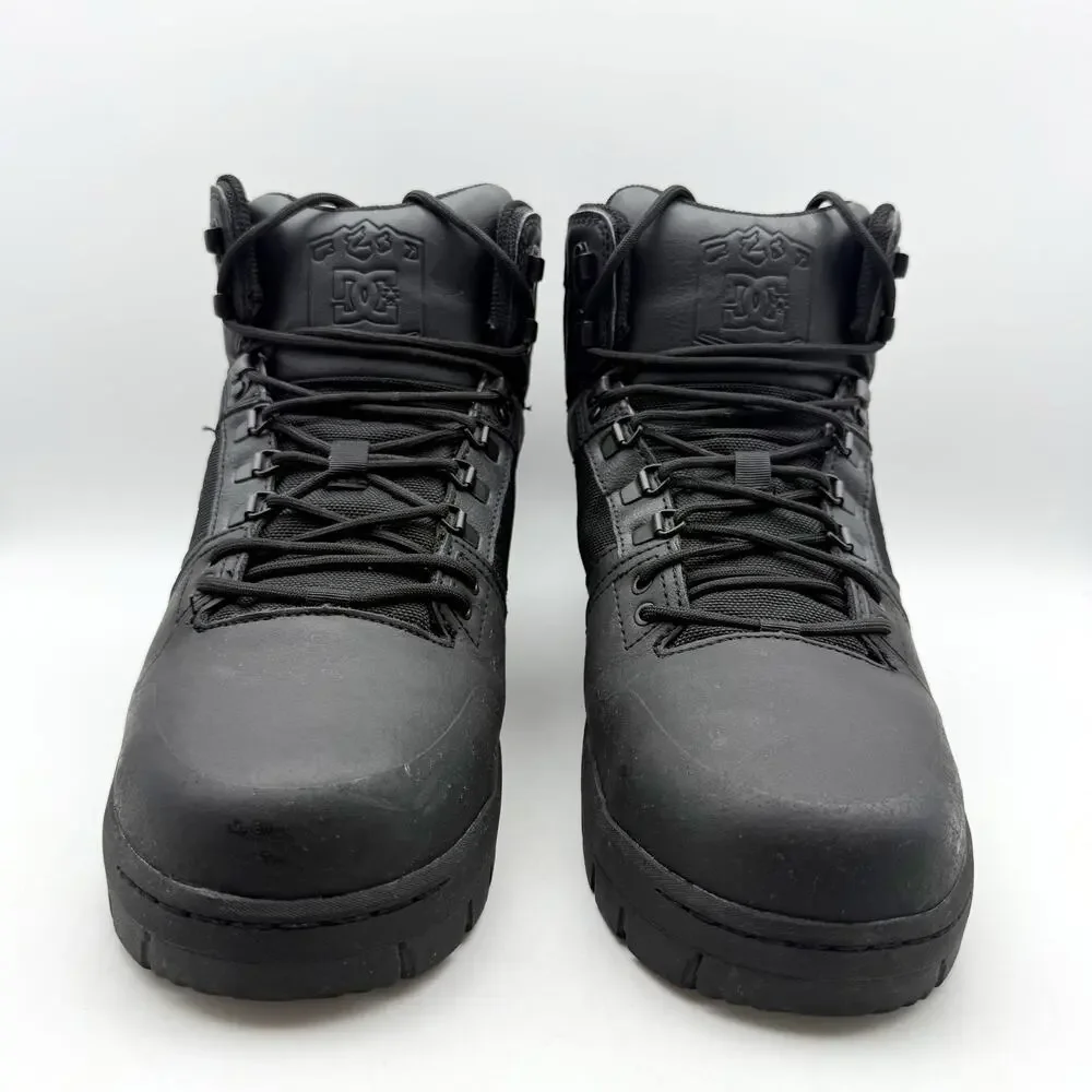 DC Shoes Men’s Anvil High-Top Work Boot — Black